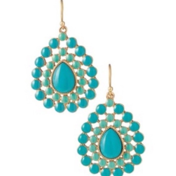 :: Stella & Dot Teardrop Charlize Earrings - Picture 7 of 9